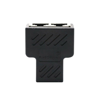RJ45 Splitter Adapter for CAT5/6 Ethernet Cable (1 to 2 Ways)