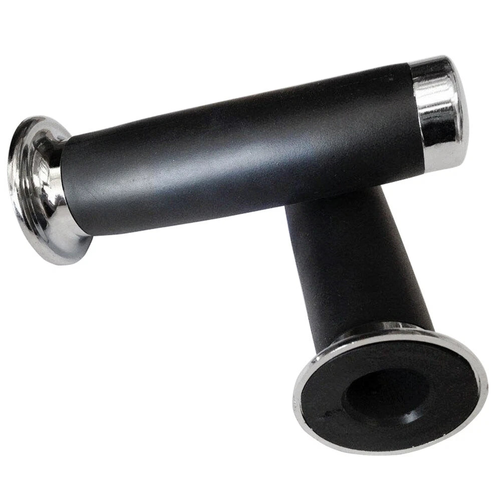 1 Pair Rubber Handlebar Hand Grip Bar End for Motorcycle Bike