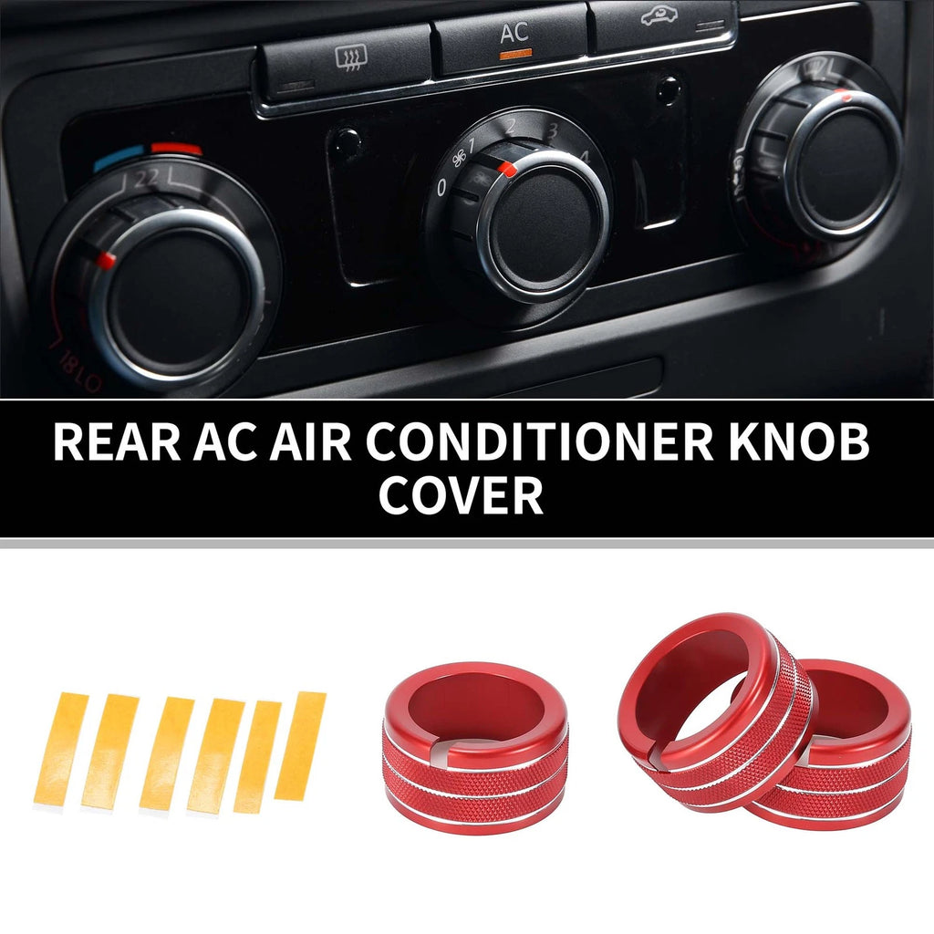 AC Heat Temperature Climate Switch Knob Cover Kit for Dodge Durango (2011–2020)