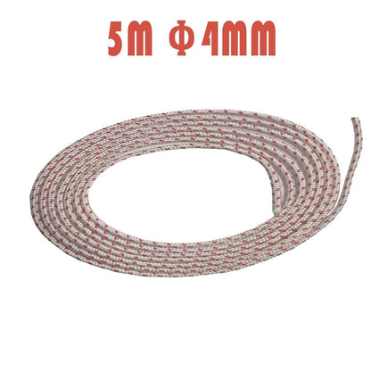 Starter Rope for Lawn Mower (5.0 M, 4.0 Mm, Holds Up to 290 KG)