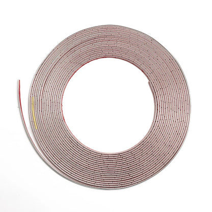 2X Flexible Chrome Car Decor Moulding Strip for