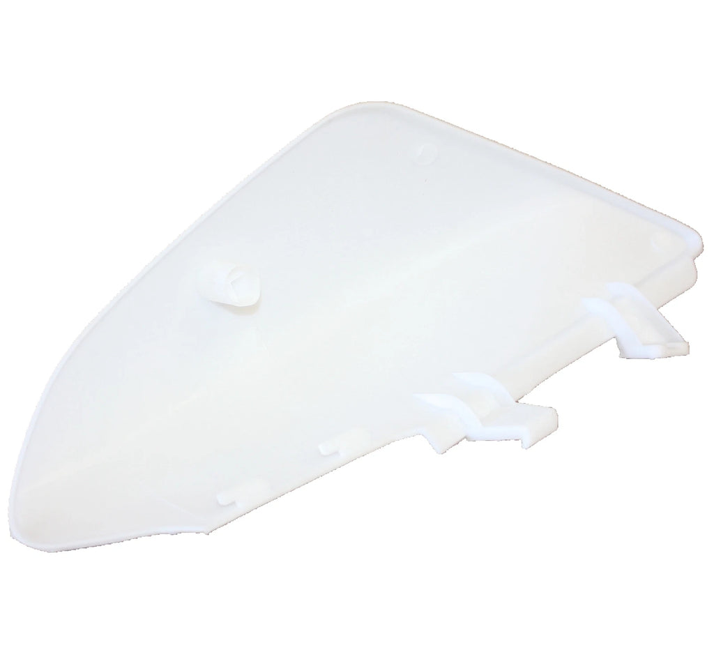 White Plastic Muffler Side No Guard Fender for CRF50 (PIT PRO)