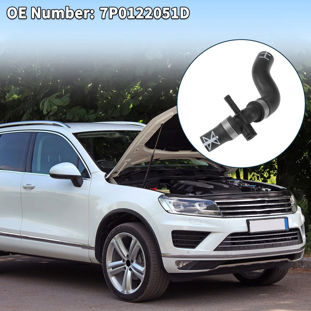 Radiator Coolant Hose Pipe Replacement for Volkswagen Touareg 3.0L (2011–2015)