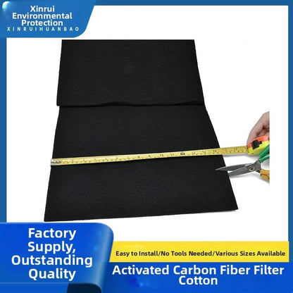 Activated Carbon Filter Cotton for Range Hood (570mm x 470mm x 3mm)