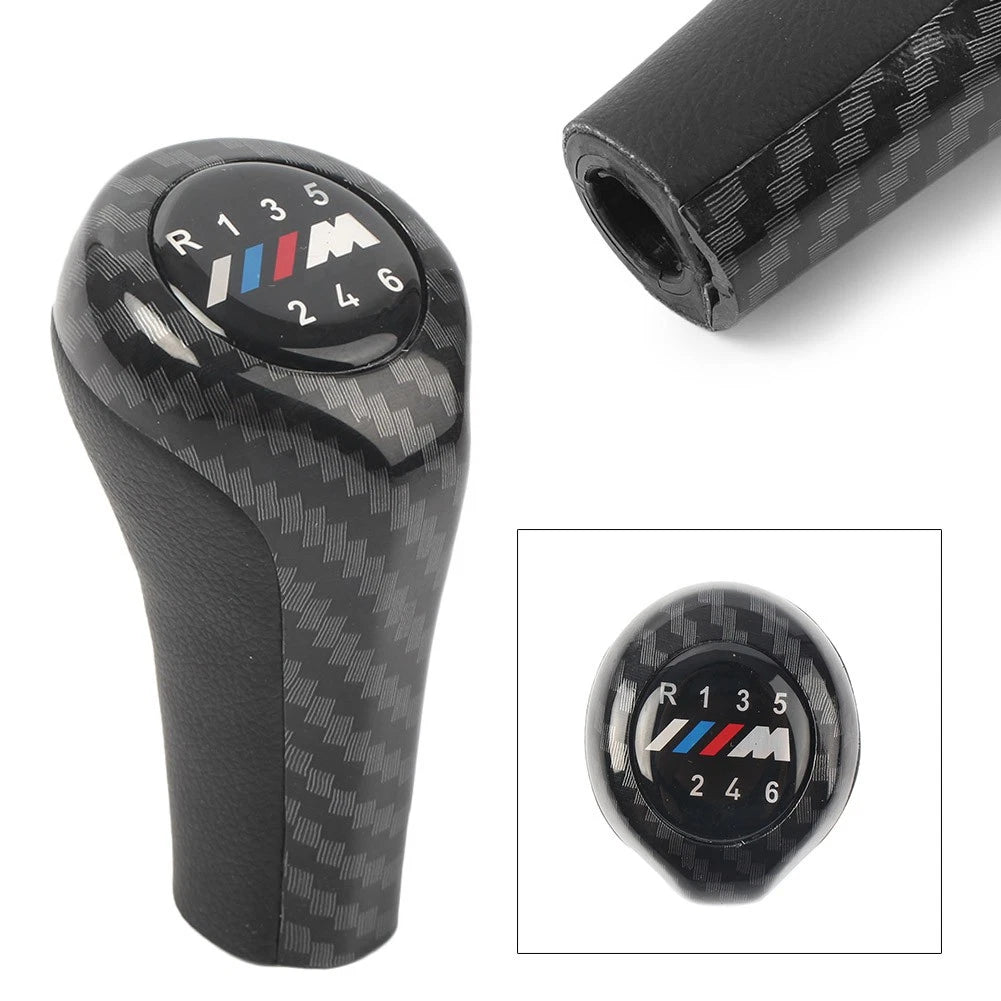 6 Speed Gear Shift Knob Handle for BMW 3-Series E90 E91 E92 E93 (2007–2013)
