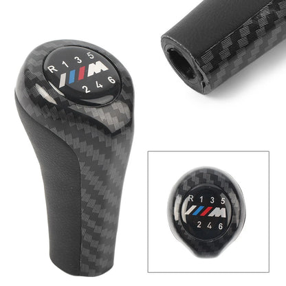 6 Speed Gear Shift Knob Handle for BMW 3-Series E90 E91 E92 E93 (2007–2013)