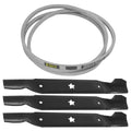 Belt and Blade Kit for Husqvarna 50 in Mower Deck (2015–2024)