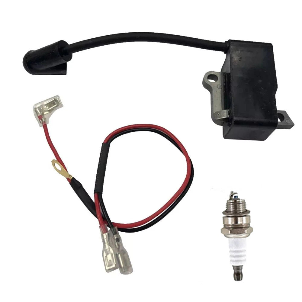 Ignition Coil Spark Plug for Husqvarna 435 435E 440E 445 450 (2009–2019)