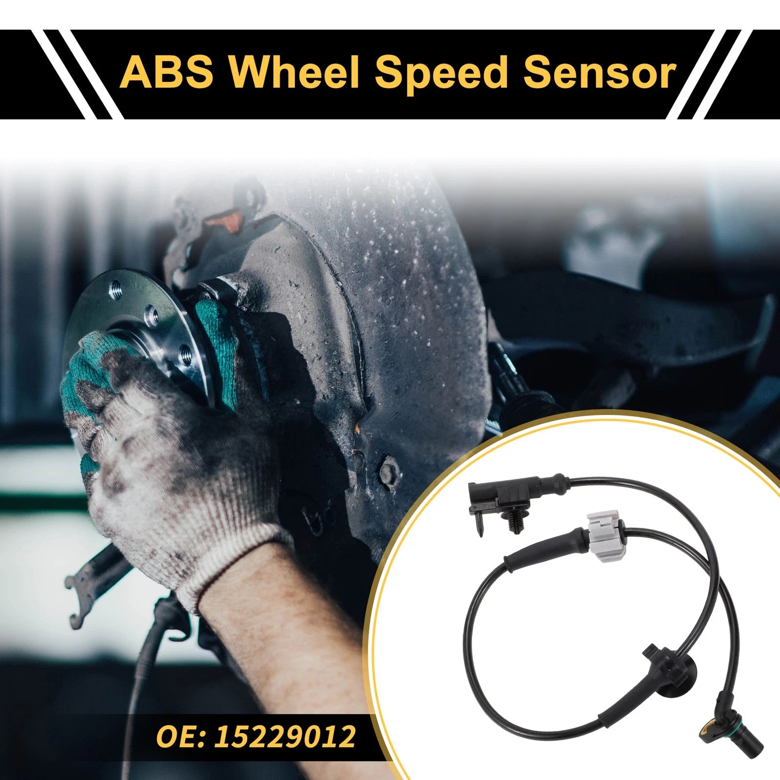 ABS Wheel Speed Sensor Left for Chevrolet Silverado 1500 (2007–2013)