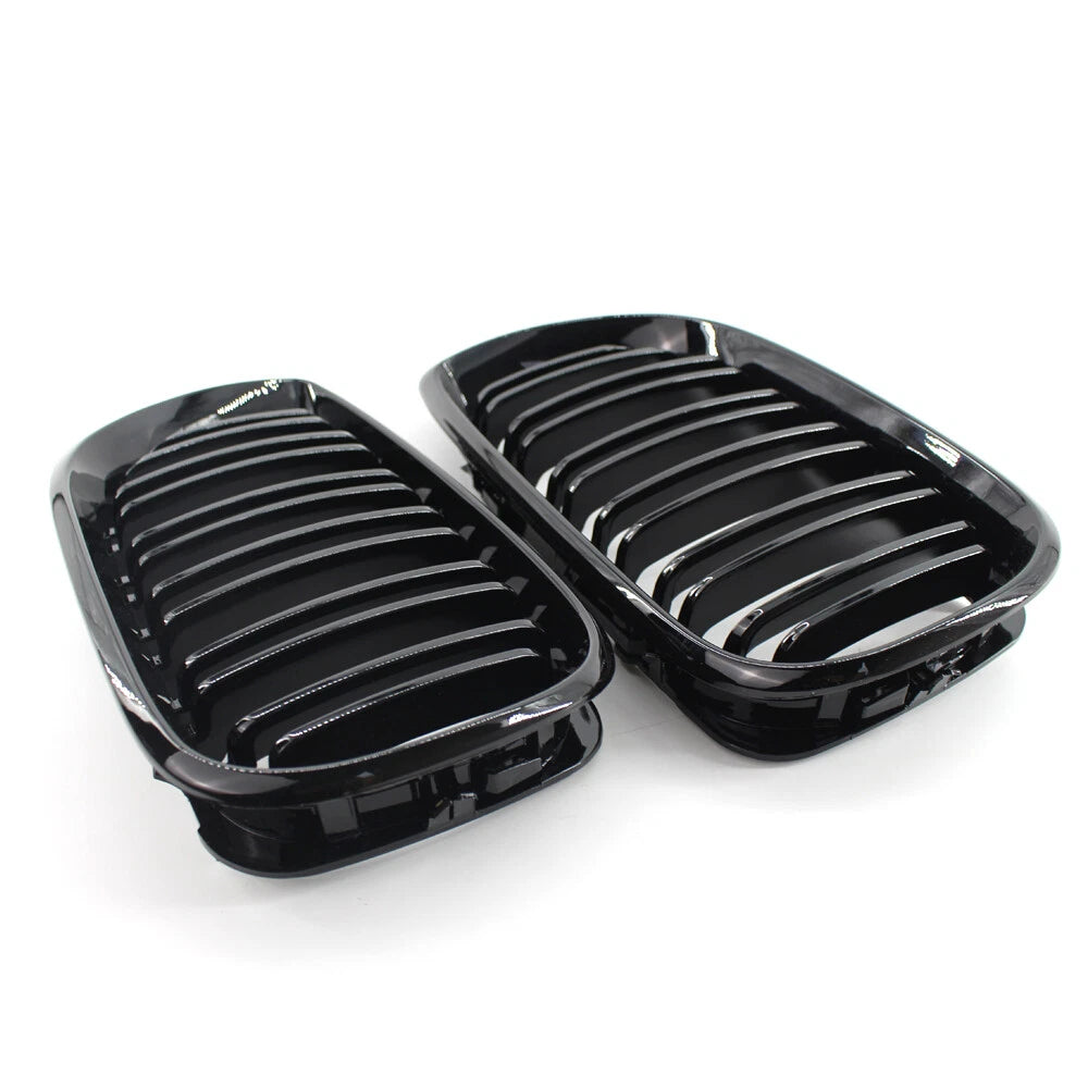 Black Front Kidney Grille for BMW 3 Series E46 (2002–2006)