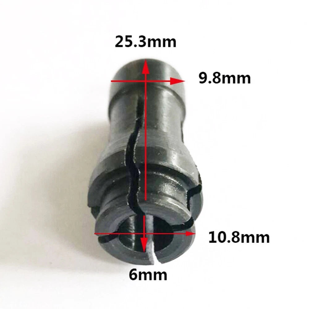 6mm Electric Collet Chuck Nut for Power Tool Grinding Machine