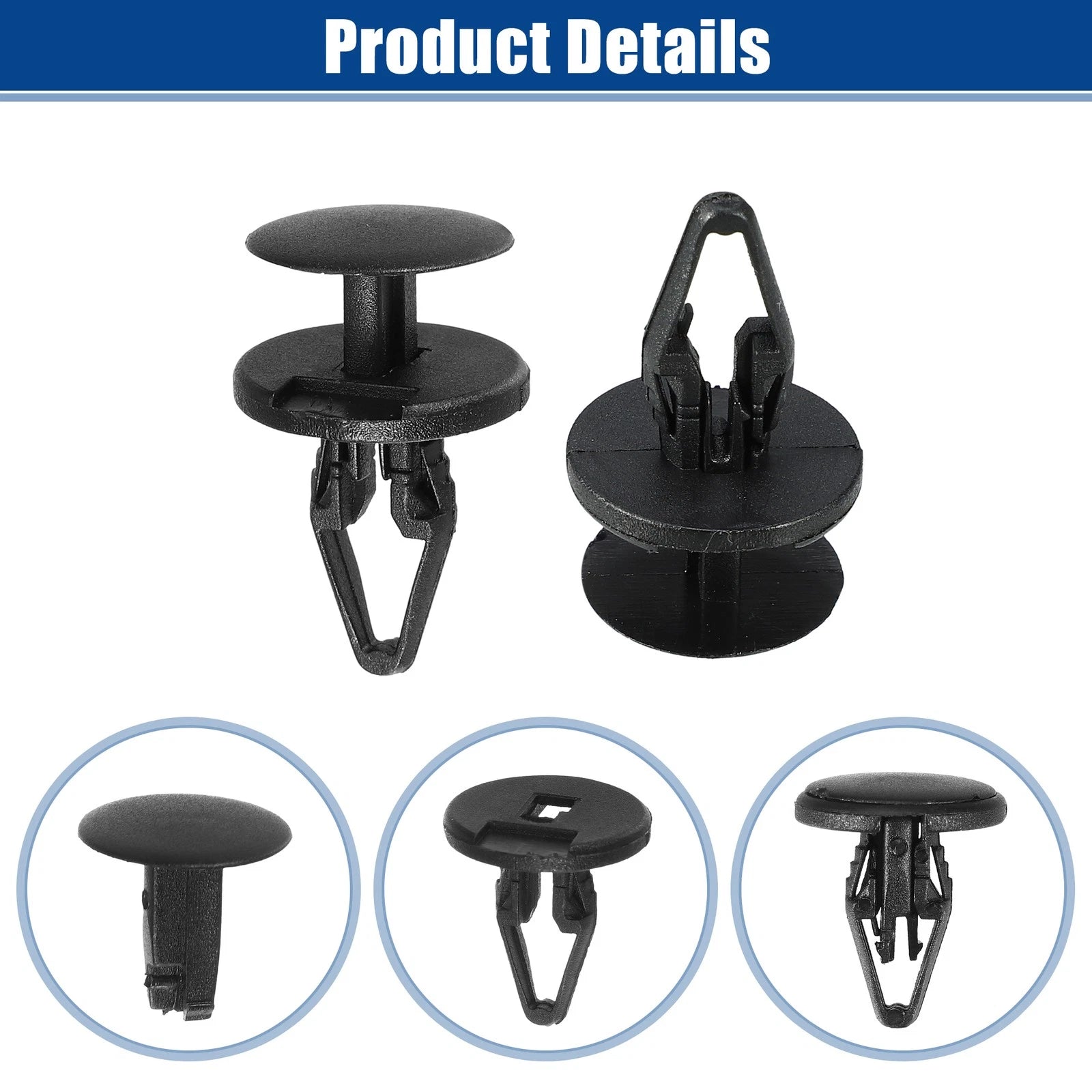 Bumper Retainer Clips Push Type 30pcs for Buick Enclave (2008–2017)