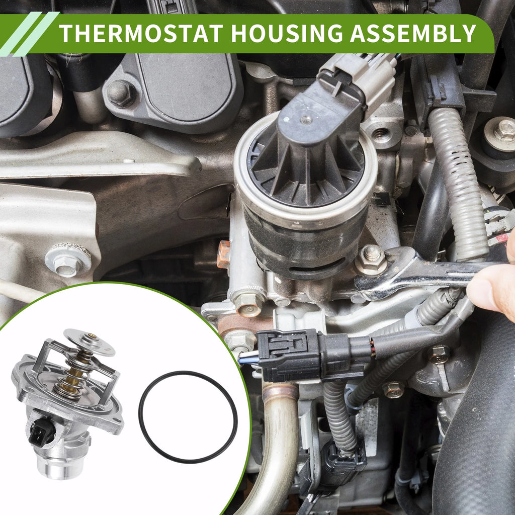 Engine Coolant Thermostat Housing Assembly for BMW E39 540i E38 740iL (1997–2003)