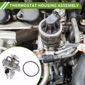 Engine Coolant Thermostat Housing Assembly for BMW E39 540i E38 740iL (1997–2003)