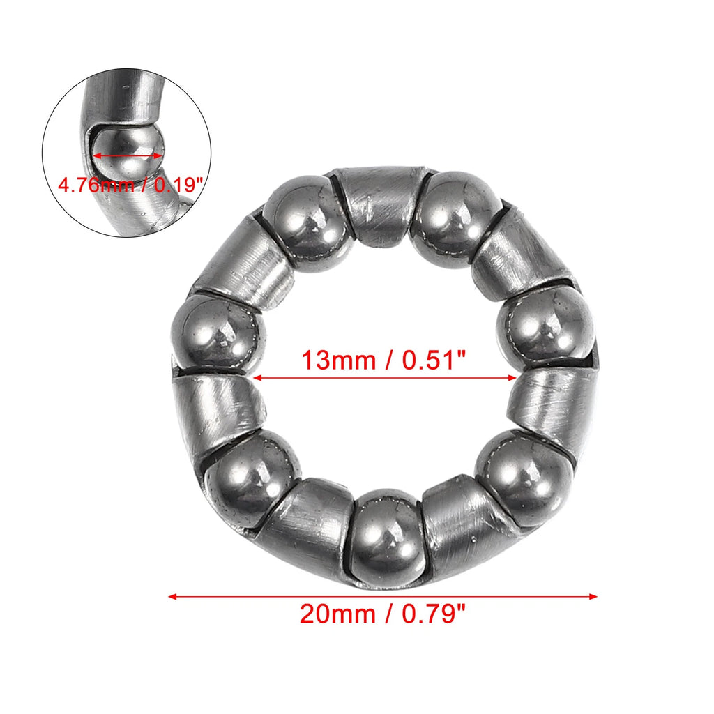 Crank Bearing Cages 7 Ball Bearings for Bicycle Wheel (2005–2015)