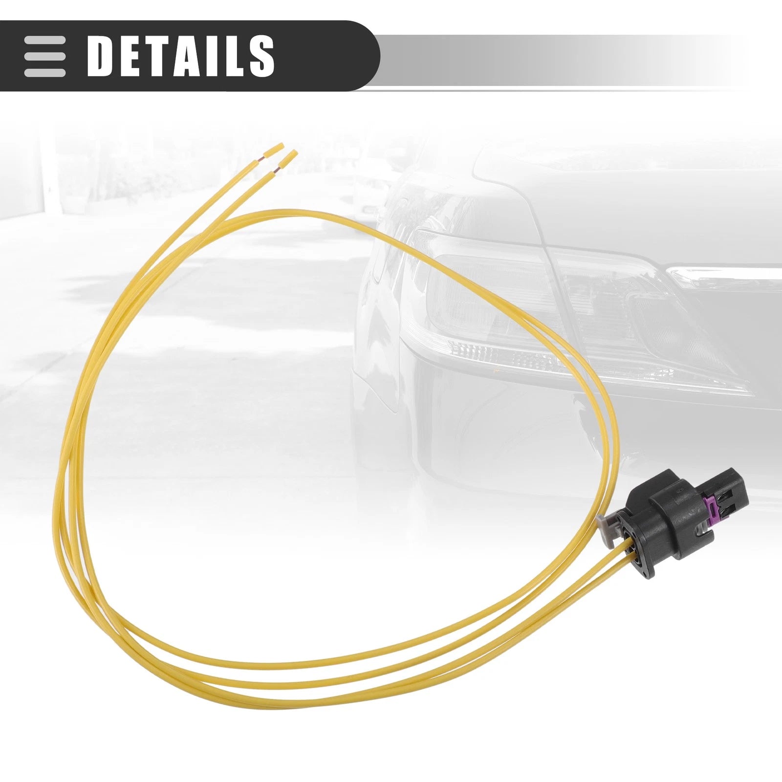 Fuel Injector Connector 2 Pin for Audi A4 A5 Q5 (2013–2020)