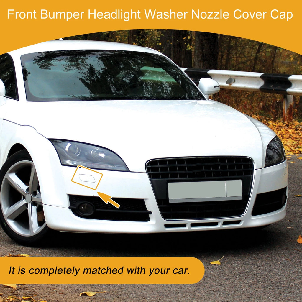 Washer Nozzle Cover Cap Front Right for Audi TT (2009–2015) Unpainted