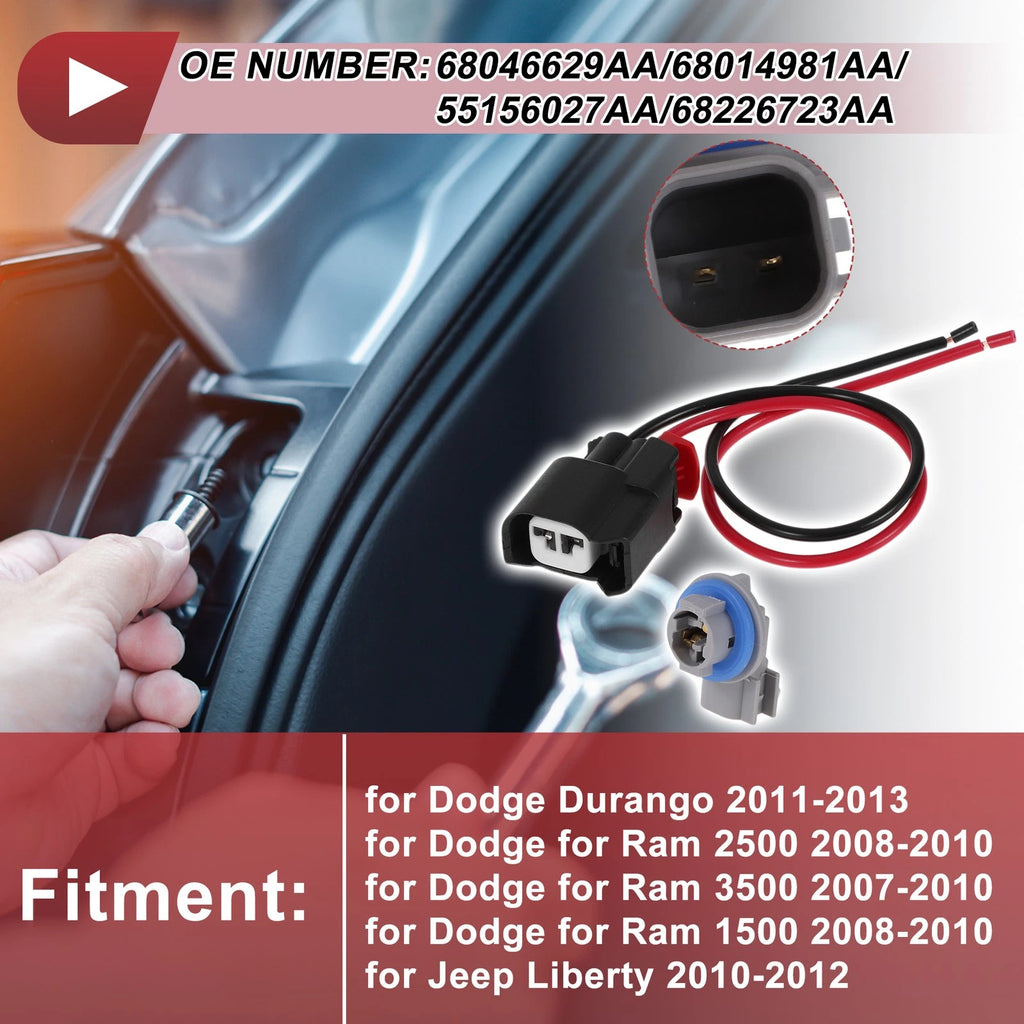 Brake Backup Reverse Light Socket Wiring for Dodge Durango (2011–2013) No. 68046629AA