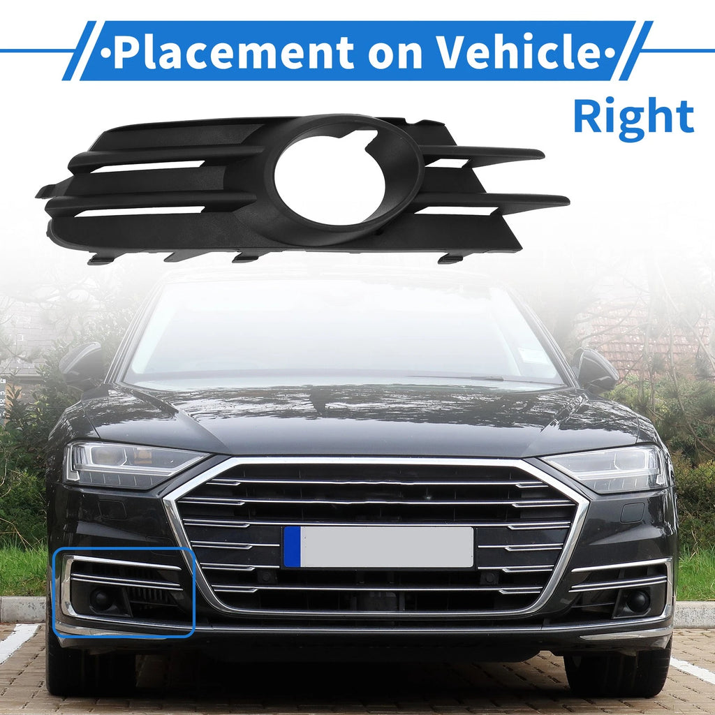 Front Right Fog Light Grill Replacement for Volkswagen Scirocco (2008–2014)
