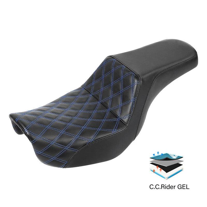 Gel Seat for Harley Dyna Super Glide FXD (2006–2017)