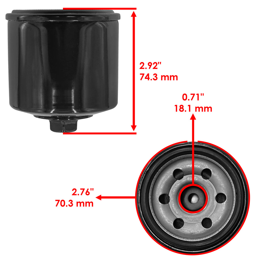 Oil Filter Replacement for Triumph Tiger Sprint ST RS 956 (2000–2005)