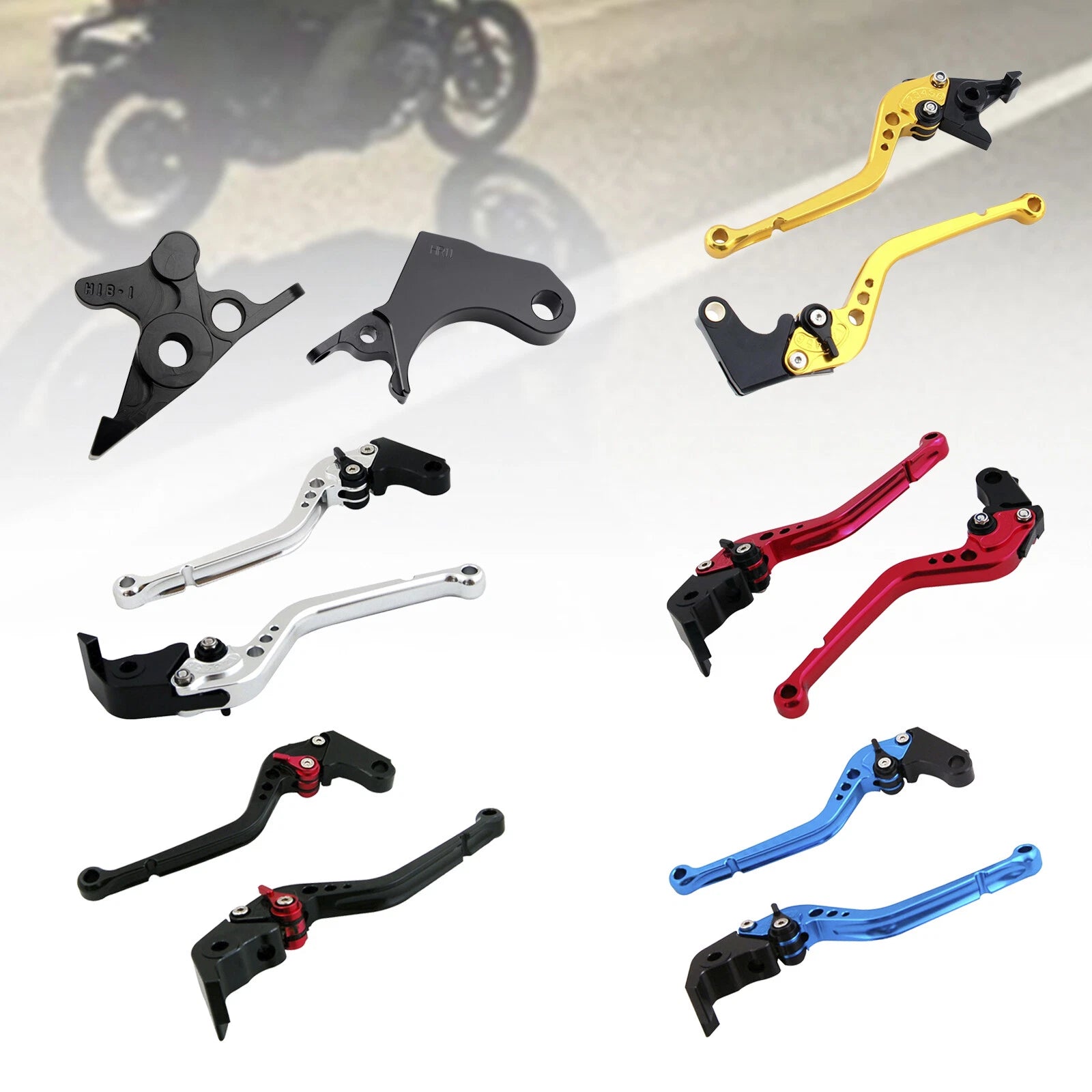Long Clutch Brake Lever for Honda CRF1100L Africa Twin (2022–2024) d10