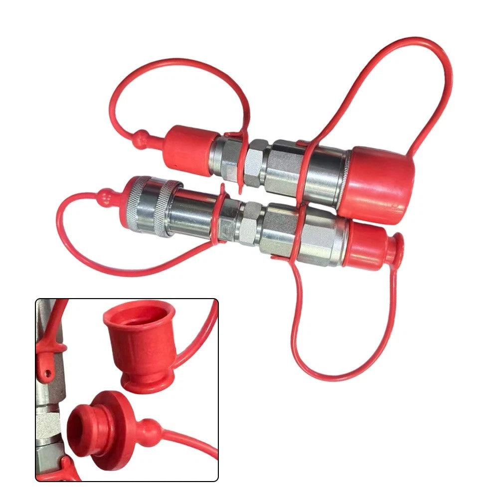 Hydraulic Quick Connectors Flat Face for Agricultural Machinery (12 Inch)