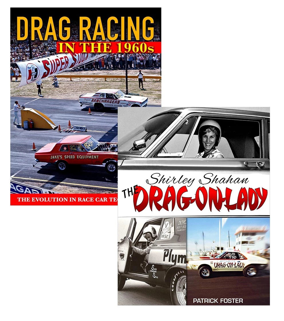 2-Book Set: Shirley Shahan - NHRA Pioneer & History