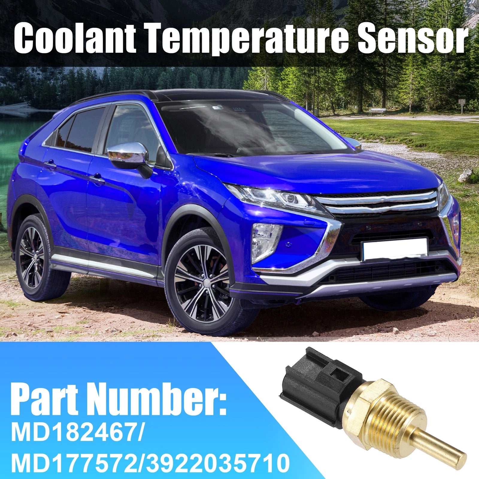 Engine Coolant Temperature Sensor Replacement for Mitsubishi Eclipse (1996–2012)