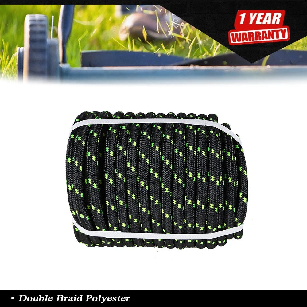 5500Lbs 1/2"x200' Double Braid Polyester Rope Sling Heavy Duty