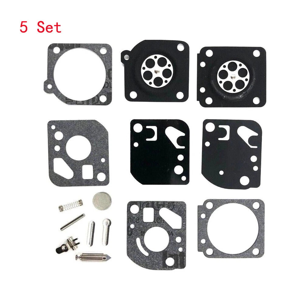 Set of 5 Diaphragm Gasket Carb Rebuild Kit for ZAMA C1U RB-29
