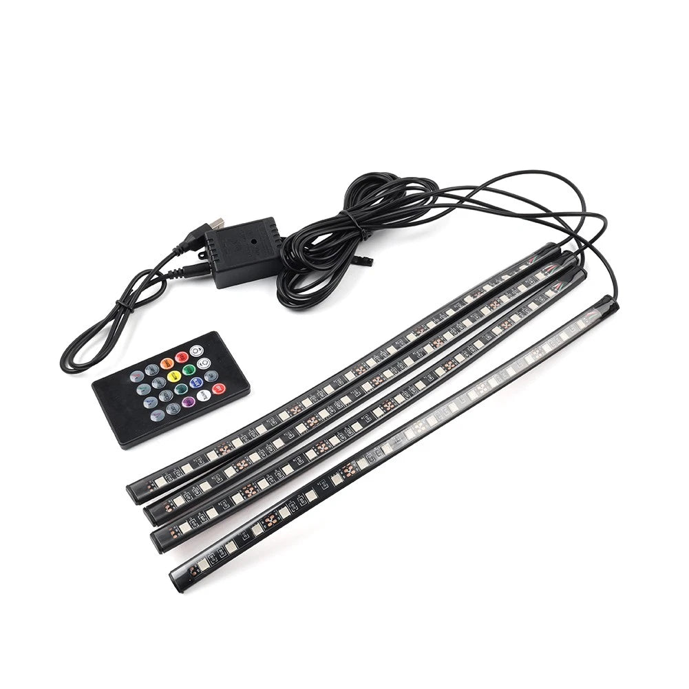 RGB Remote Control Floor Atmosphere Light for Universal Use