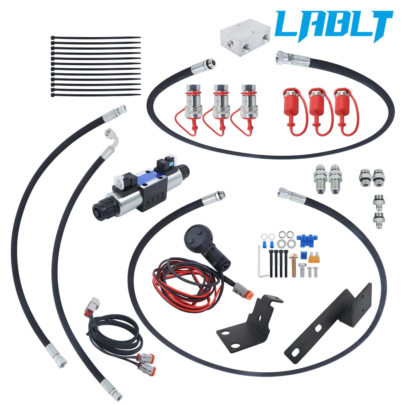 Hydraulic Third Function Valve Kit for Kubota L4701 L4600 (2014–2023)