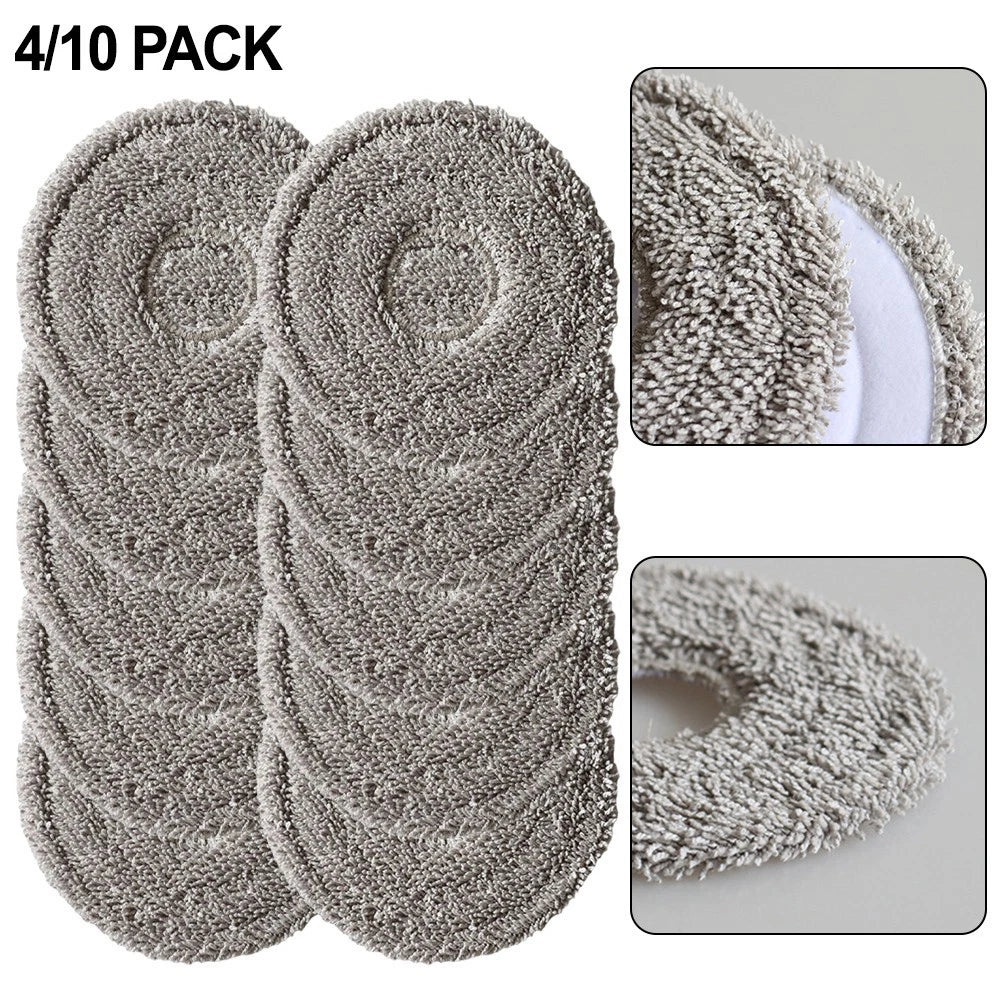 Mop Cloths for Extravis V5 Robot Vacuum (4 or 10 Pack)