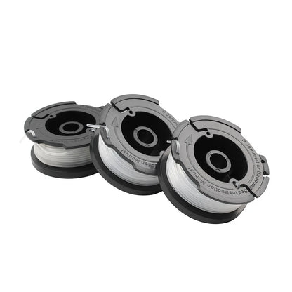 3X Autofeed Strimmer Spool and Line for Black Decker Trimmer