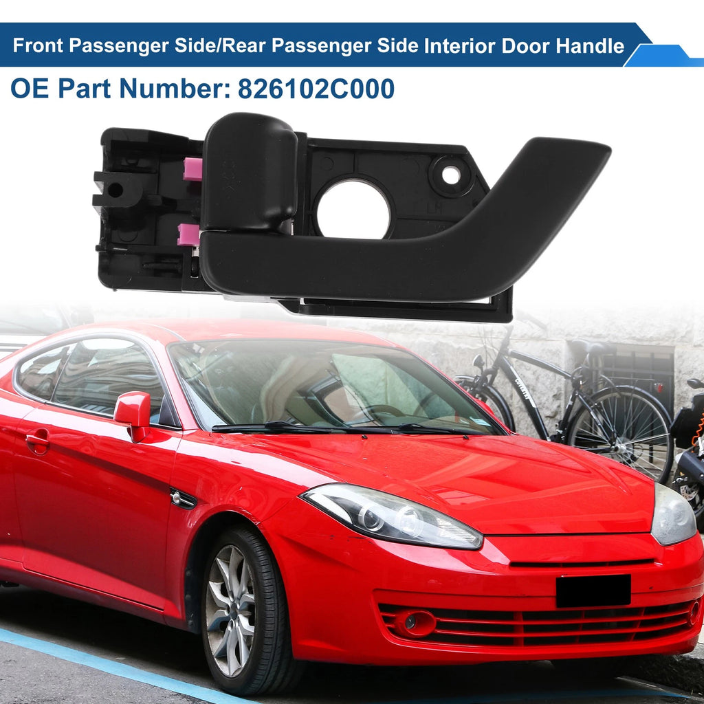 Front Passenger Side Interior Door Handle Replacement for Hyundai Tiburon (2005–2008)
