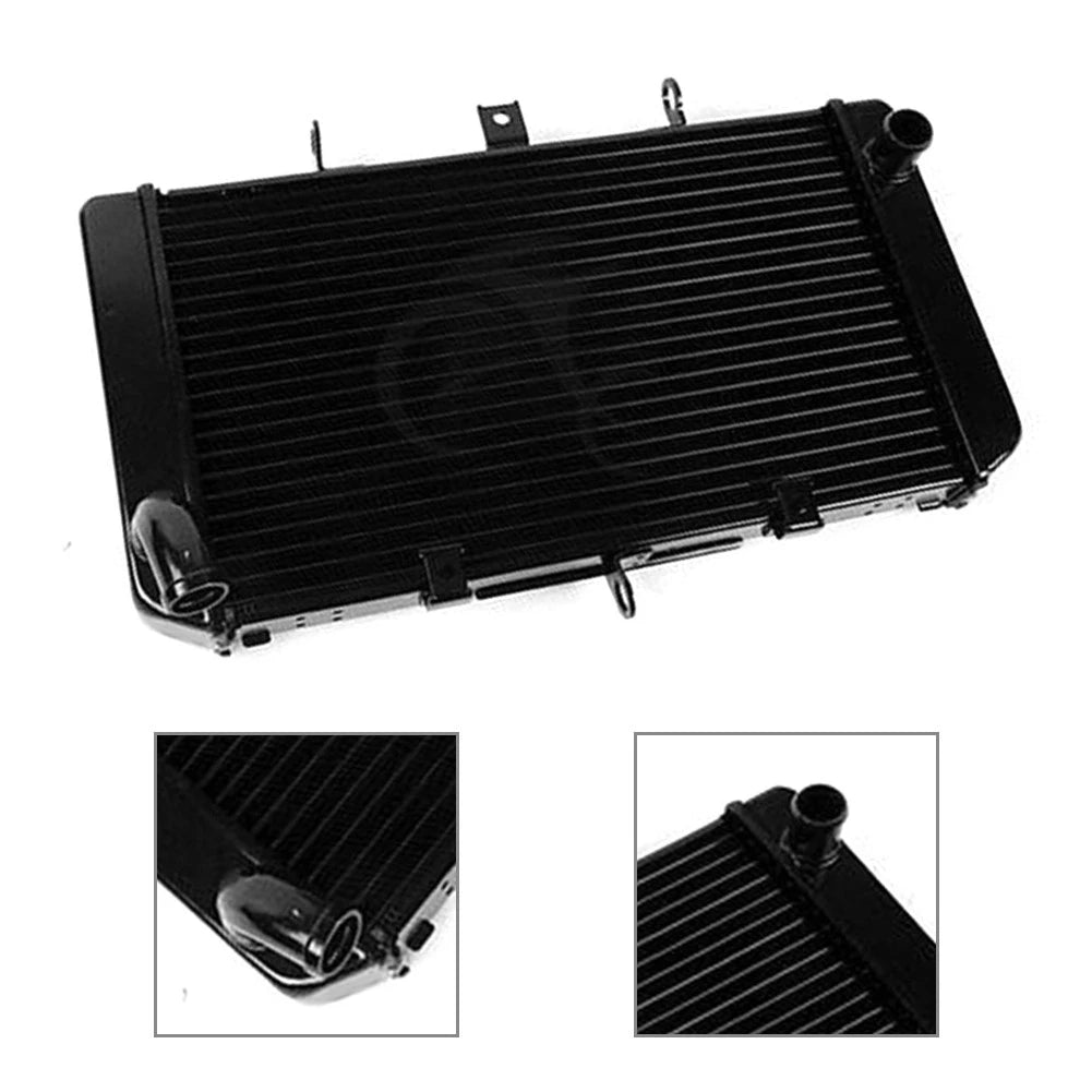 Aluminum Radiator Cooler for Kawasaki Z1000 (2007–2010) Black
