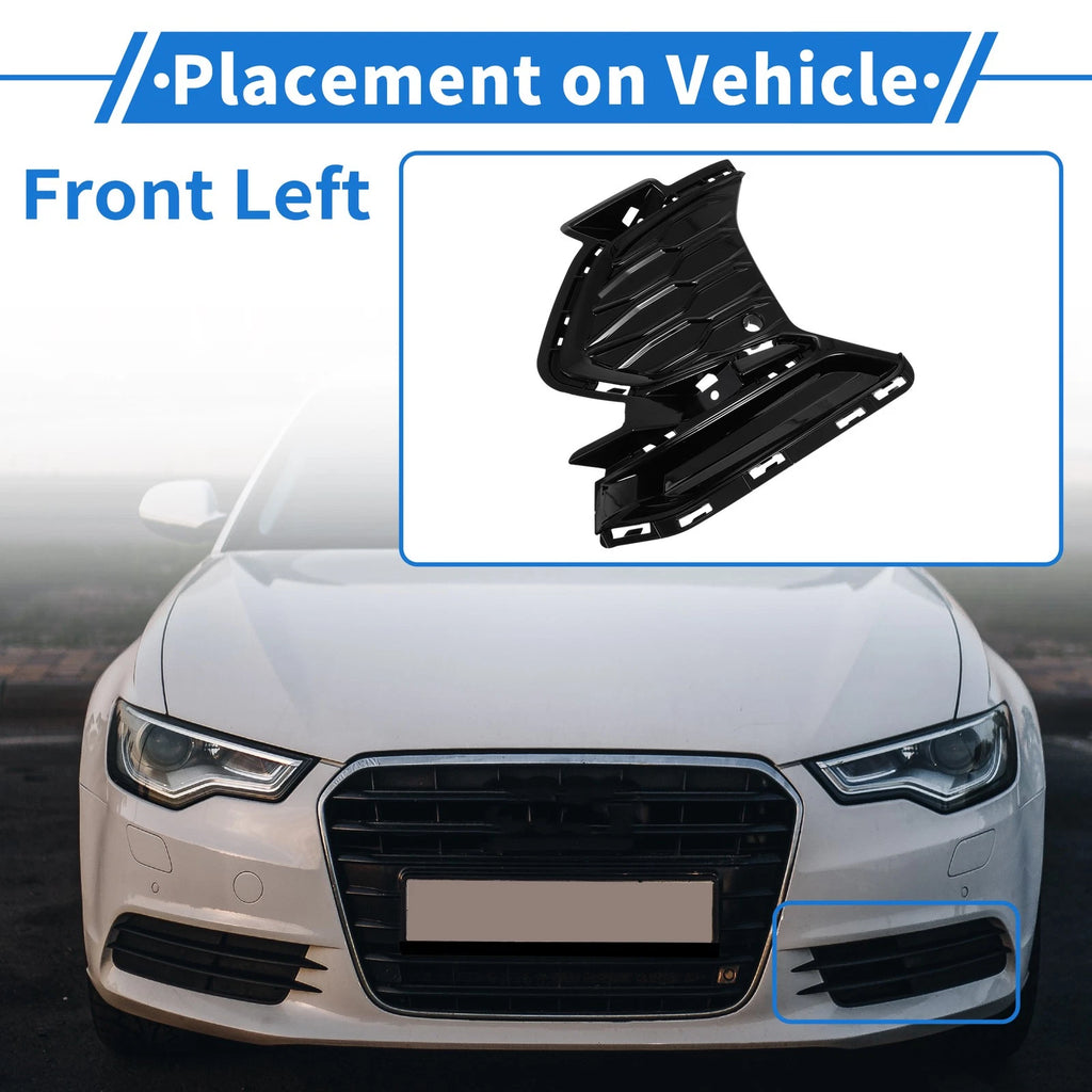 Front Left Fog Light Grill Replacement for Chevrolet Equinox (2022–2024)