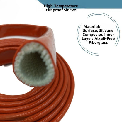 Fireproof Insulation Sleeve for Gas Pipe (Flexible, High Temperature)