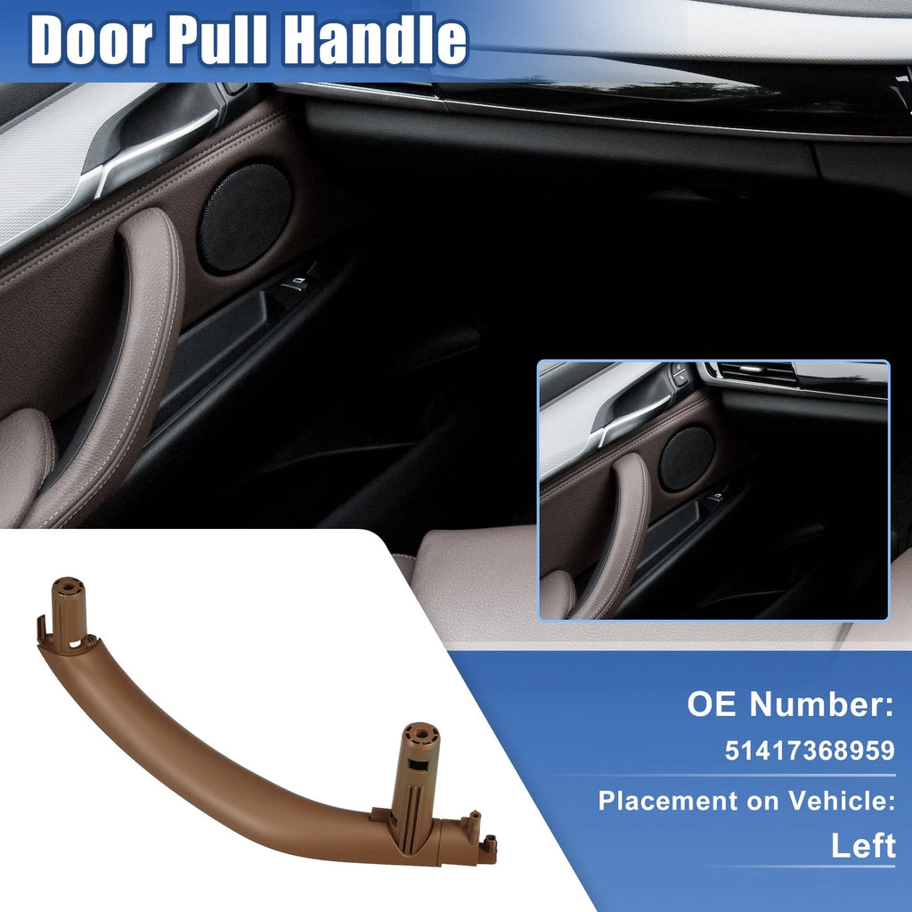 Left Front Interior Door Handle for BMW X5 X6 (2014–2018)