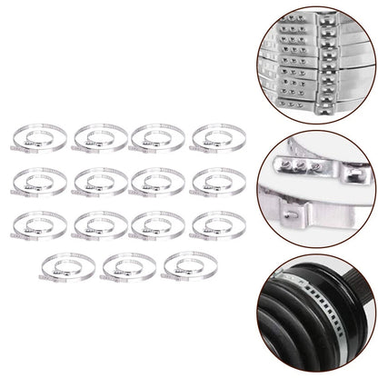 30pcs Clamp Set for Securing Various Tubes and Pipes