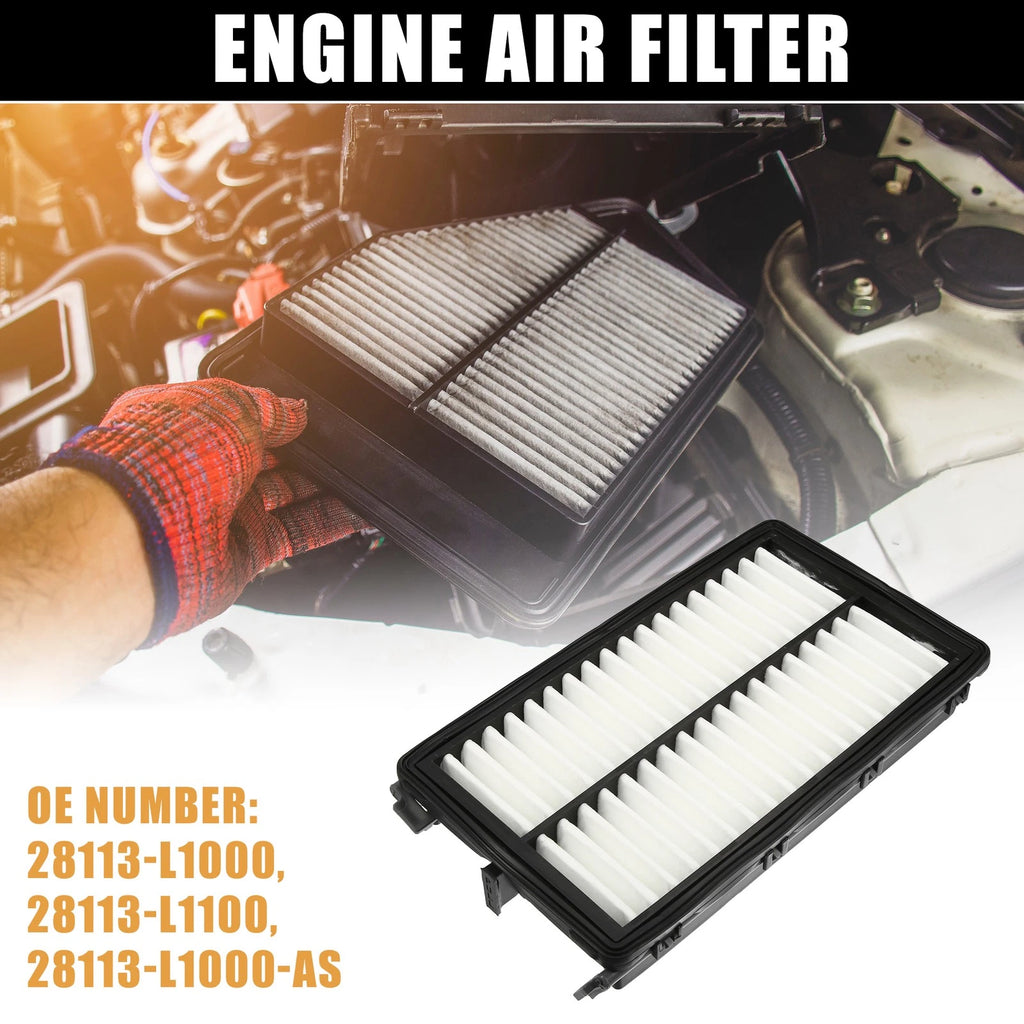 Engine Air Filter Replacement for Hyundai Sonata Santa Fe 1.6L 2.5L 2020-2022
