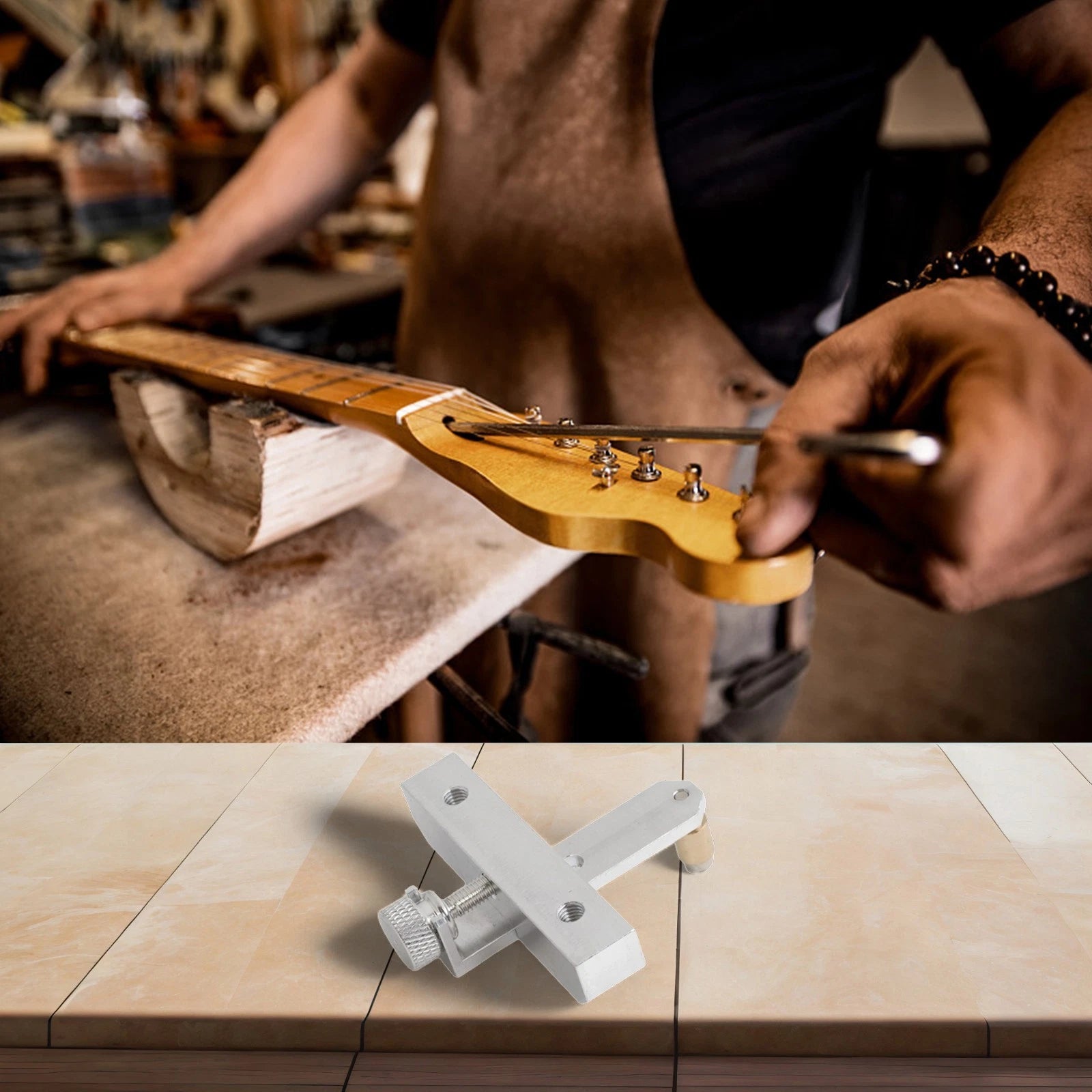 Guitar Maintenance Precision Routing Base Lightweight Design