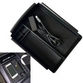 Storage Box with Wireless Charging for Tesla Model S/X (2012–2023)