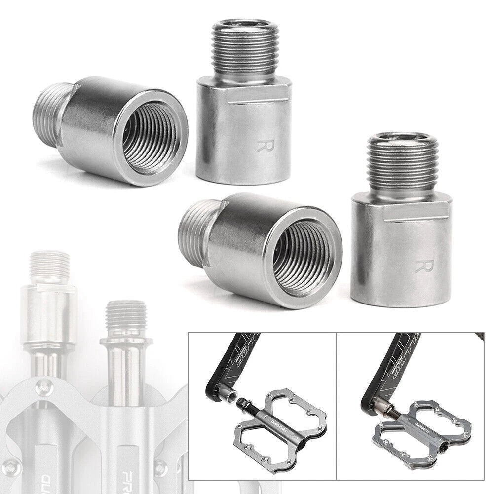 Bike Pedal Extension 9/16" Thread for Bicycle (20mm)