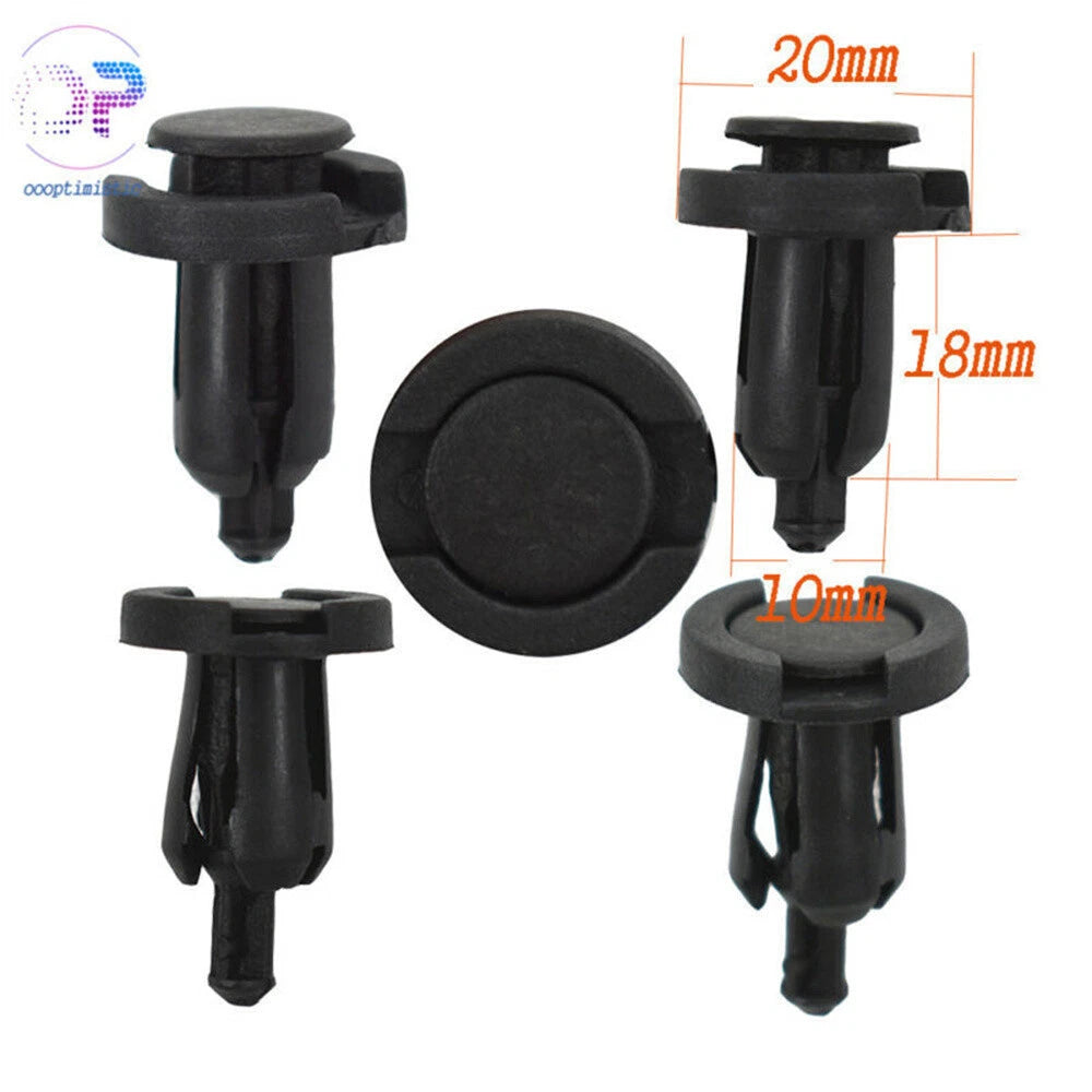 100pcs Push Type Rivet Clips for Honda