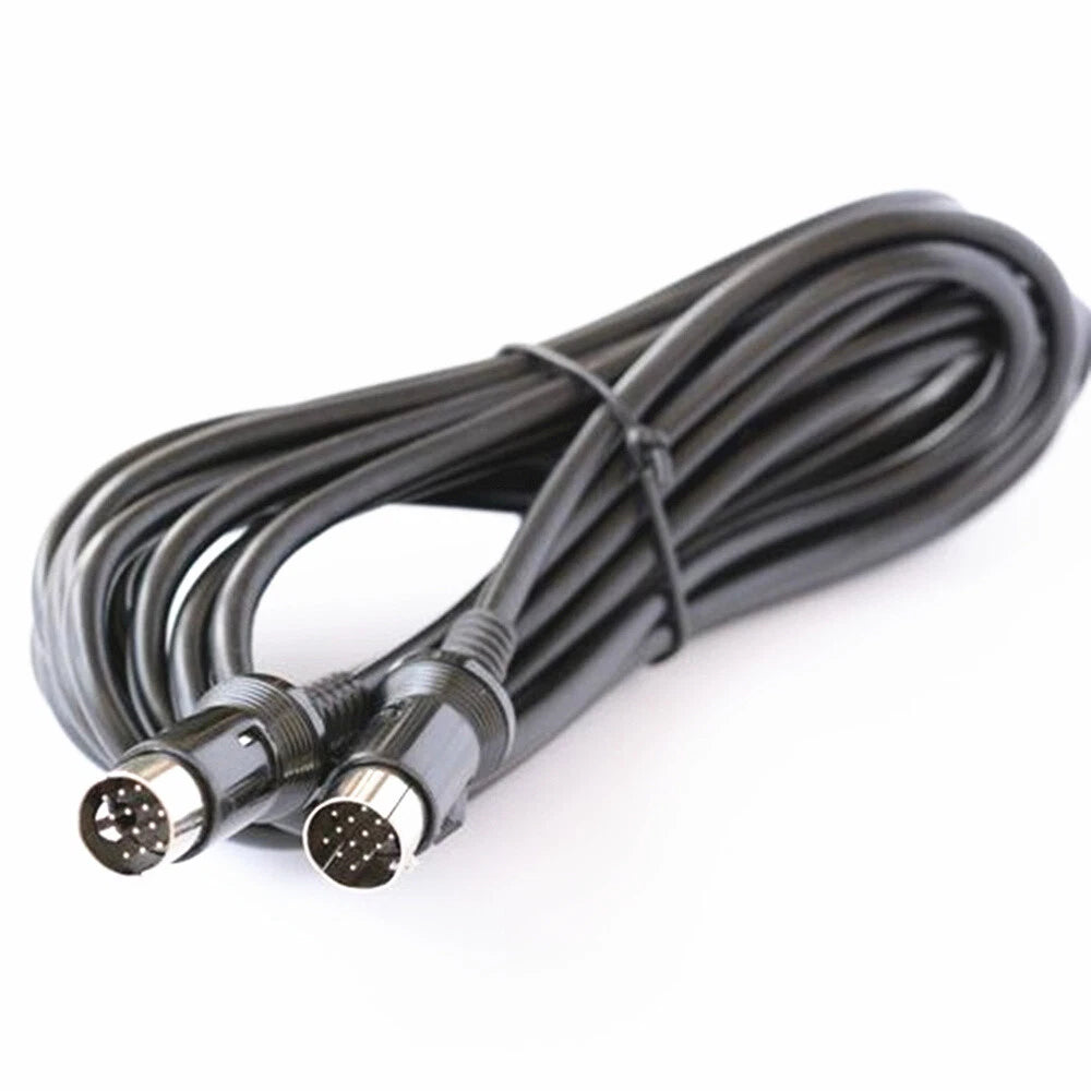 13 Pin DIN CD Changer to Head Unit Extension Cable for Kenwood Tuner