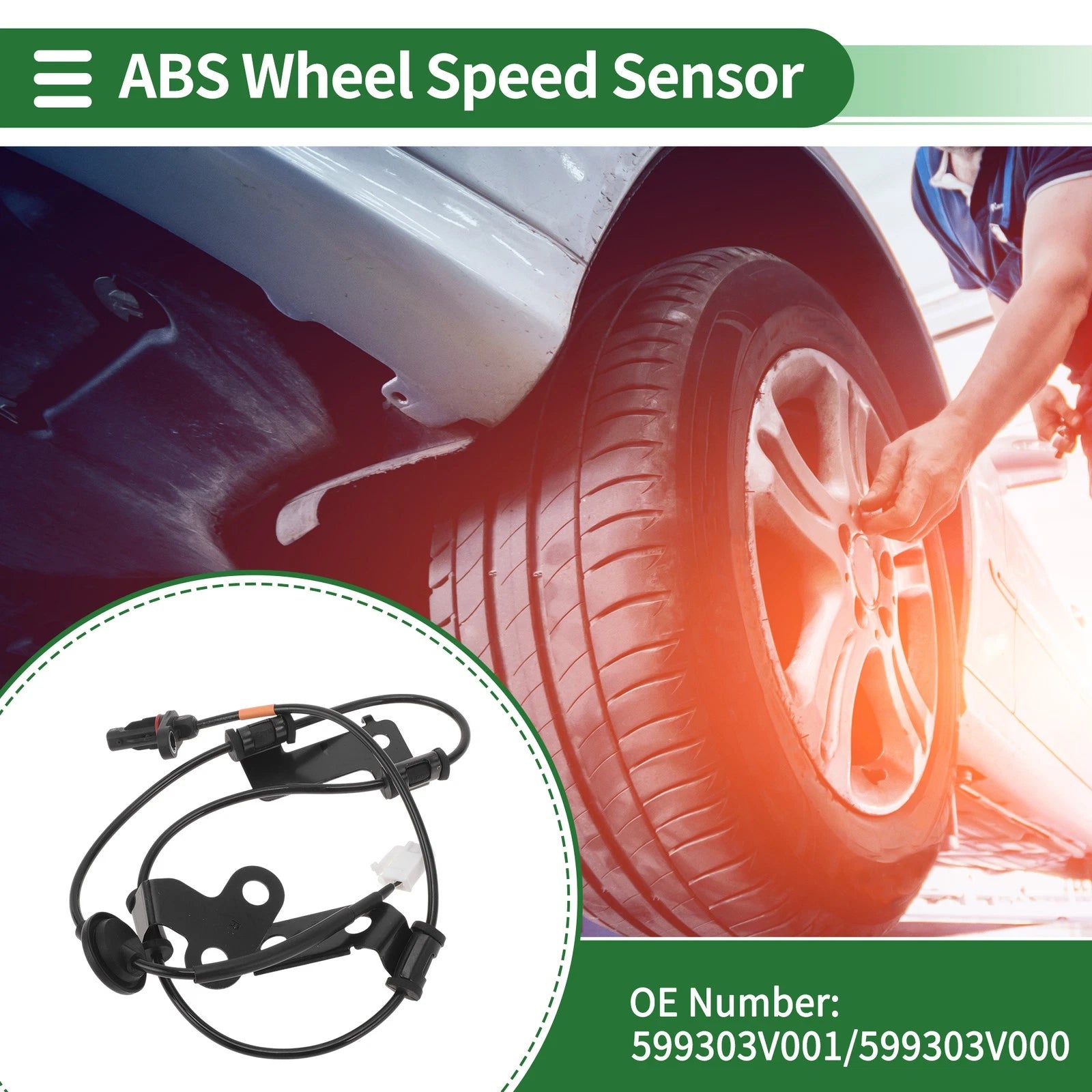 ABS Wheel Speed Sensor Replacement for Hyundai Azera (2012–2017)