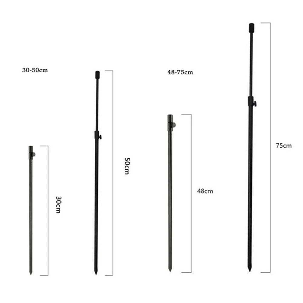 Adjustable Fishing Rod Pod Rest 30-50cm & 48-75cm Aluminum Alloy