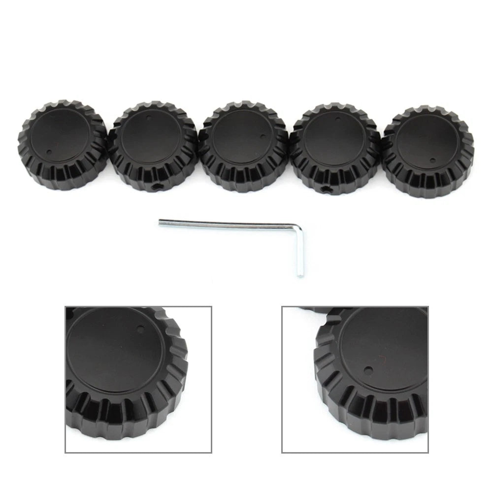 5Pcs Radio Knobs for Honda GL1500 Goldwing (1988–2000)